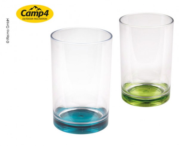CAMP4 Gläserset TARIFA, 350 ml, SAN, 2er Set