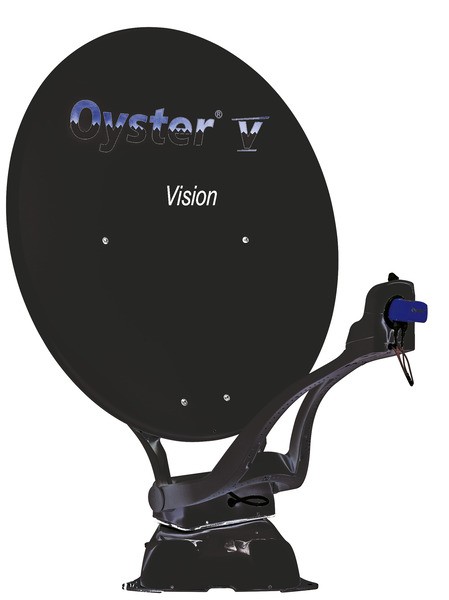 Ten Haaft Oyster V85 Vision Sat-Anlage Single Skew, Anthrazit