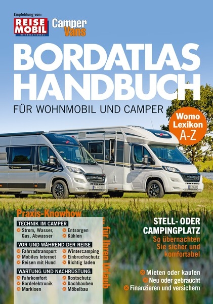 Bordatlas Handbuch für Wohnmobil u. Campervans, für Einsteiger