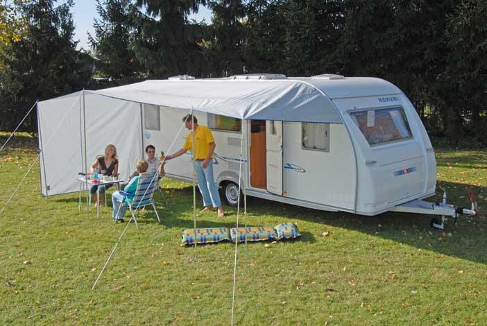 Obelink Sunroof 450 Easy Air CoolDark solette caravane