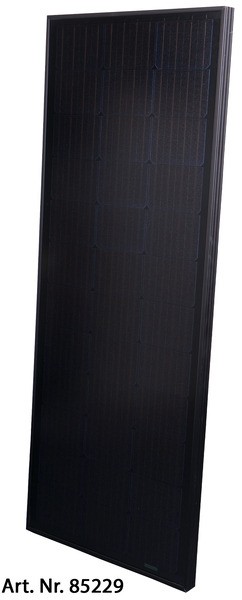 CARBEST Solarmodul 115 Watt full-black, 1200x545x35mm, monokristallin,
