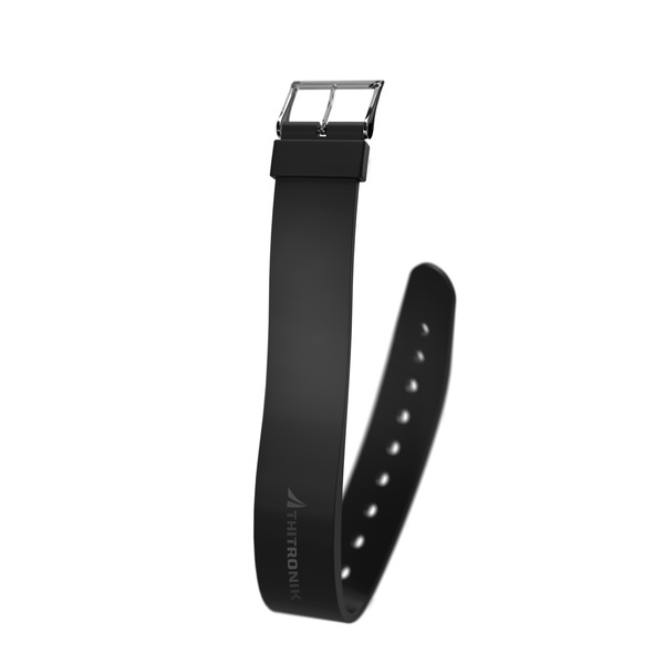 NFC-Silikonarmband KeyStrap Größe L, schwarz
