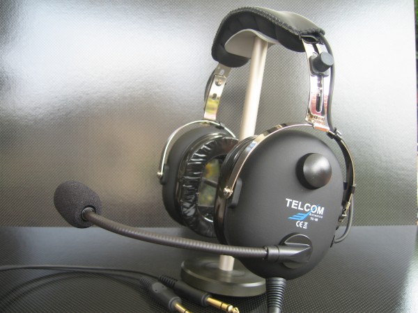 TELCOM AVIONICS TELCOM TC-50AS Pilot Aviation Headset, Kopfhörer, Made in Germany