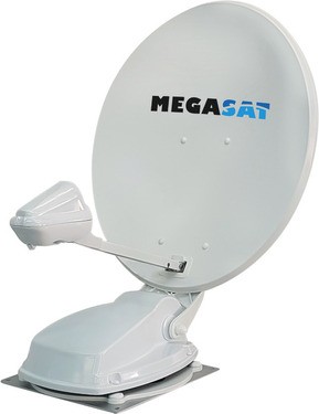 MEGASAT Vollautomatische Sat-Anlage Caravanman 77 Premium V2/Professional GPS V2, Twin LNB,