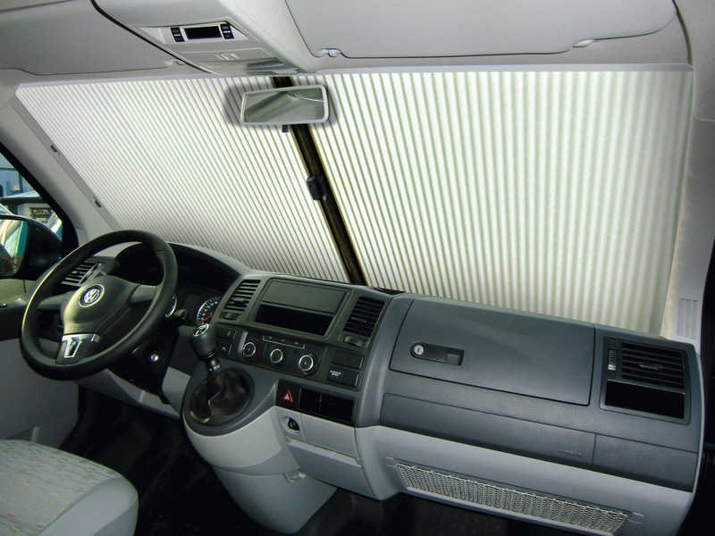 Gardinen Sonnenschutz Für VW T5 & T6 Caravelle Camping Vorhang Schwarz